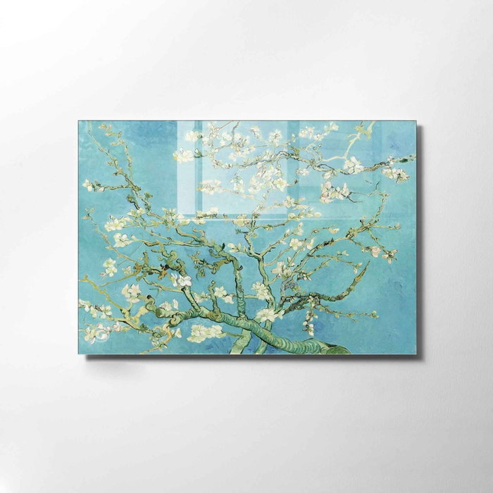 Wallity Cuadro decorativo de vidrio templado Multicolor 70 x 100 cm